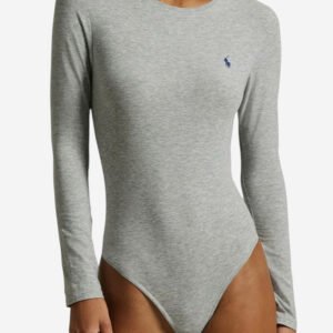 Club Cotton Bodysuit - Grey