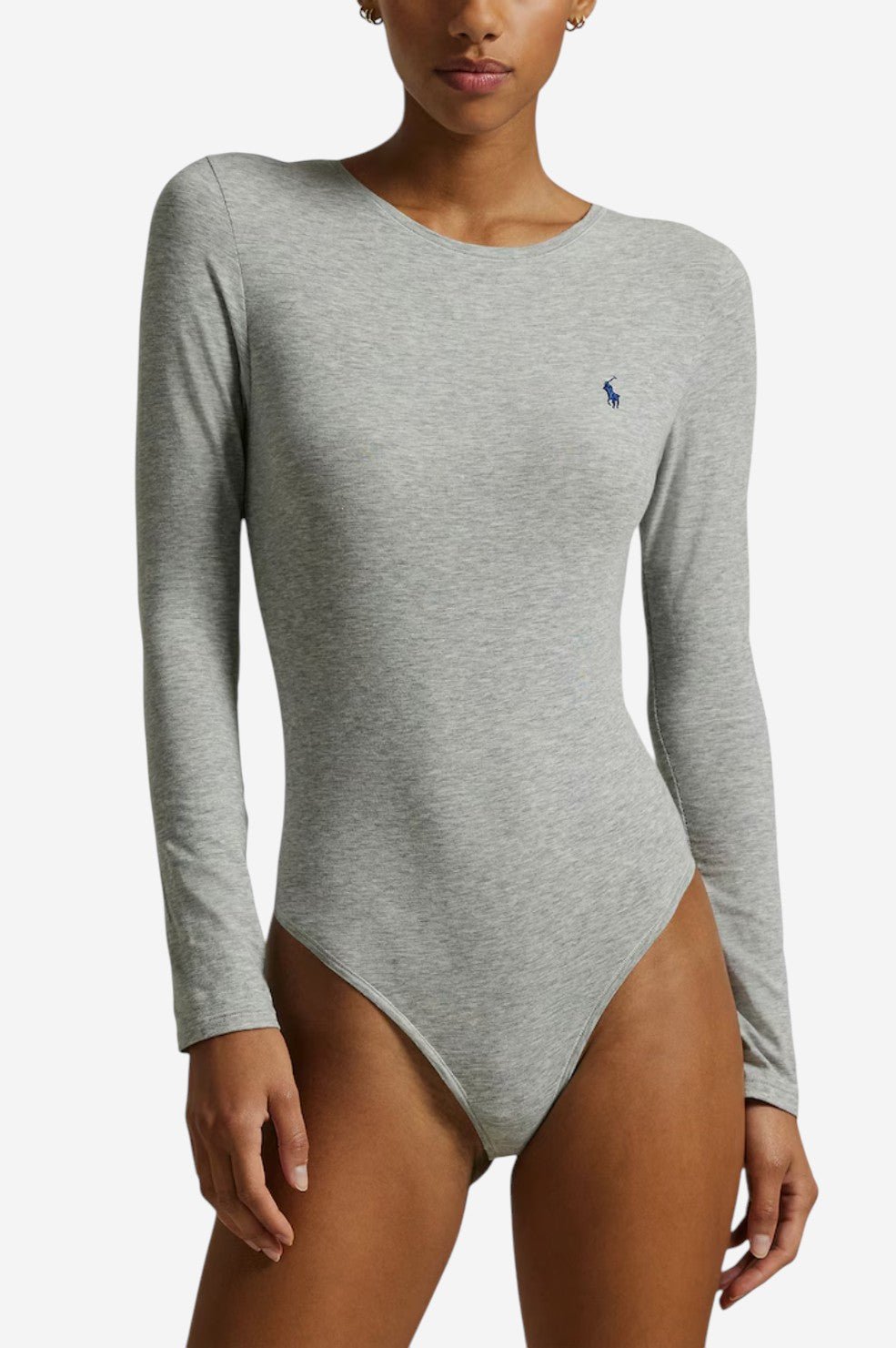 Club Cotton Bodysuit - Grey