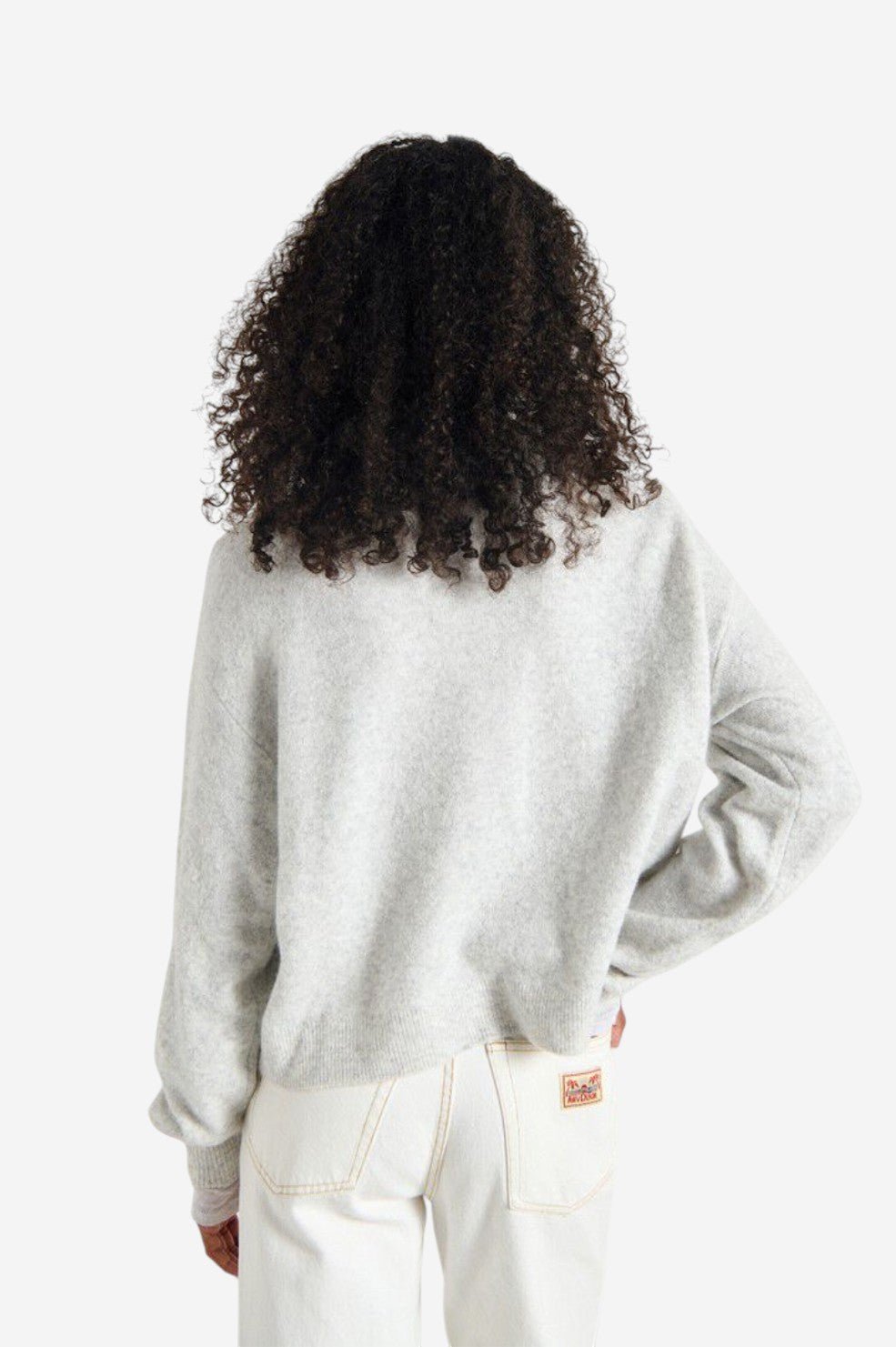 *PRE-ORDER* Damsville Cardigan - Heather Grey - Image 2