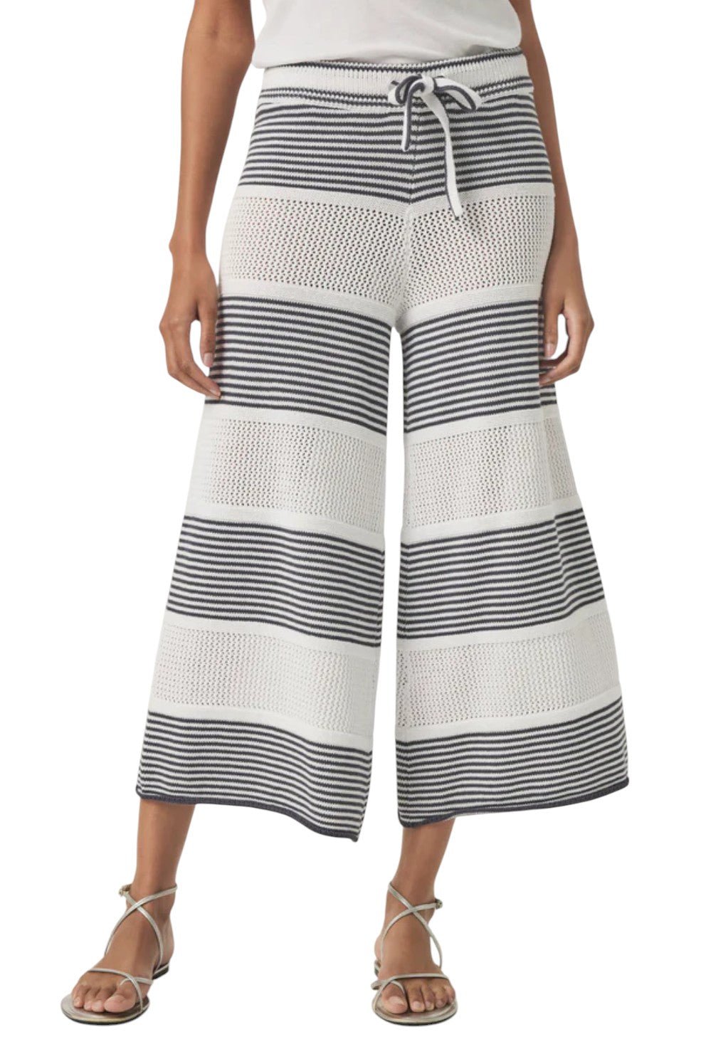 Ronnie Sweater Pant - Ink Stripe - Image 2