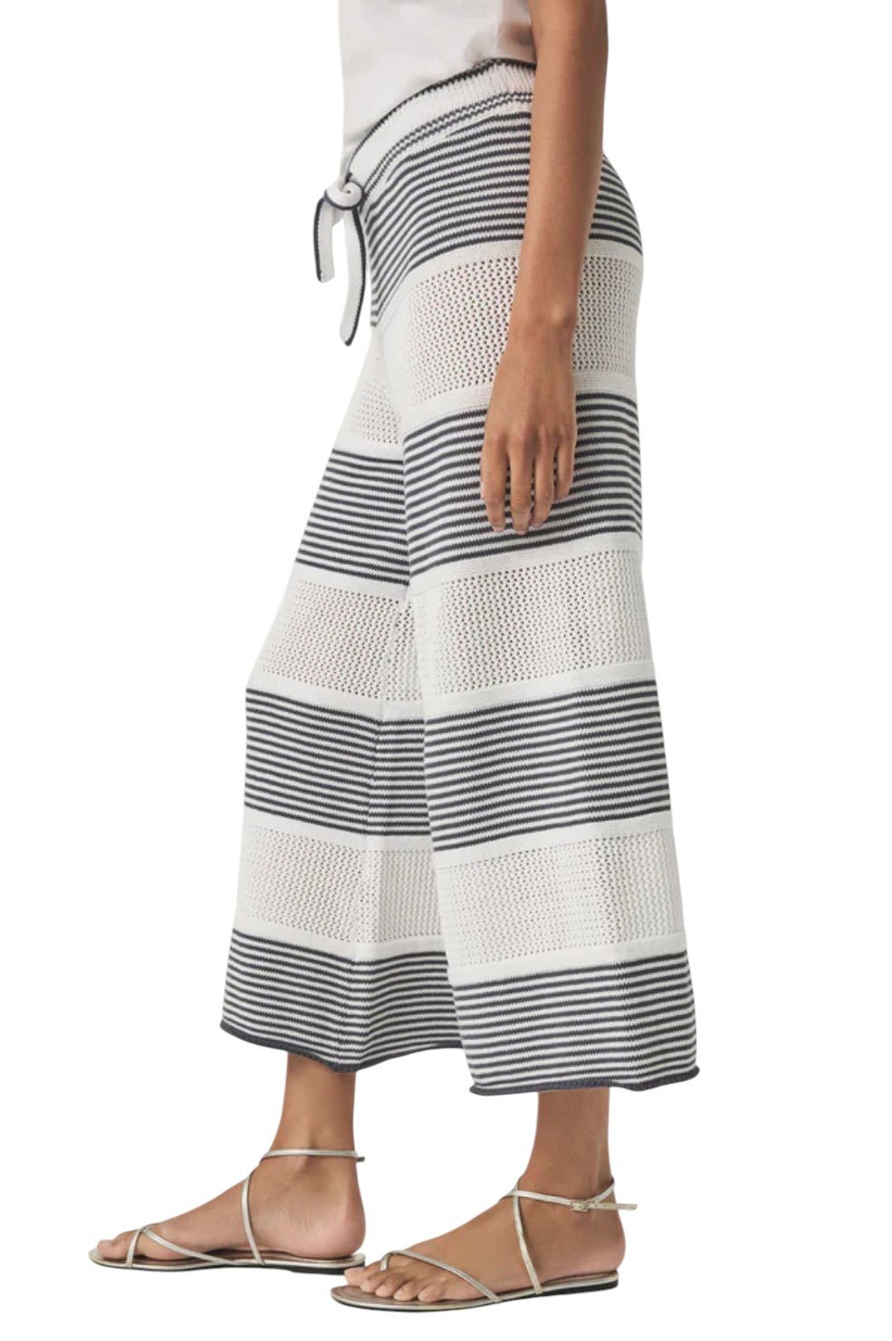 Ronnie Sweater Pant - Ink Stripe - Image 3