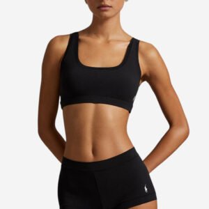 Stretch-Cotton Girl Short - Onyx