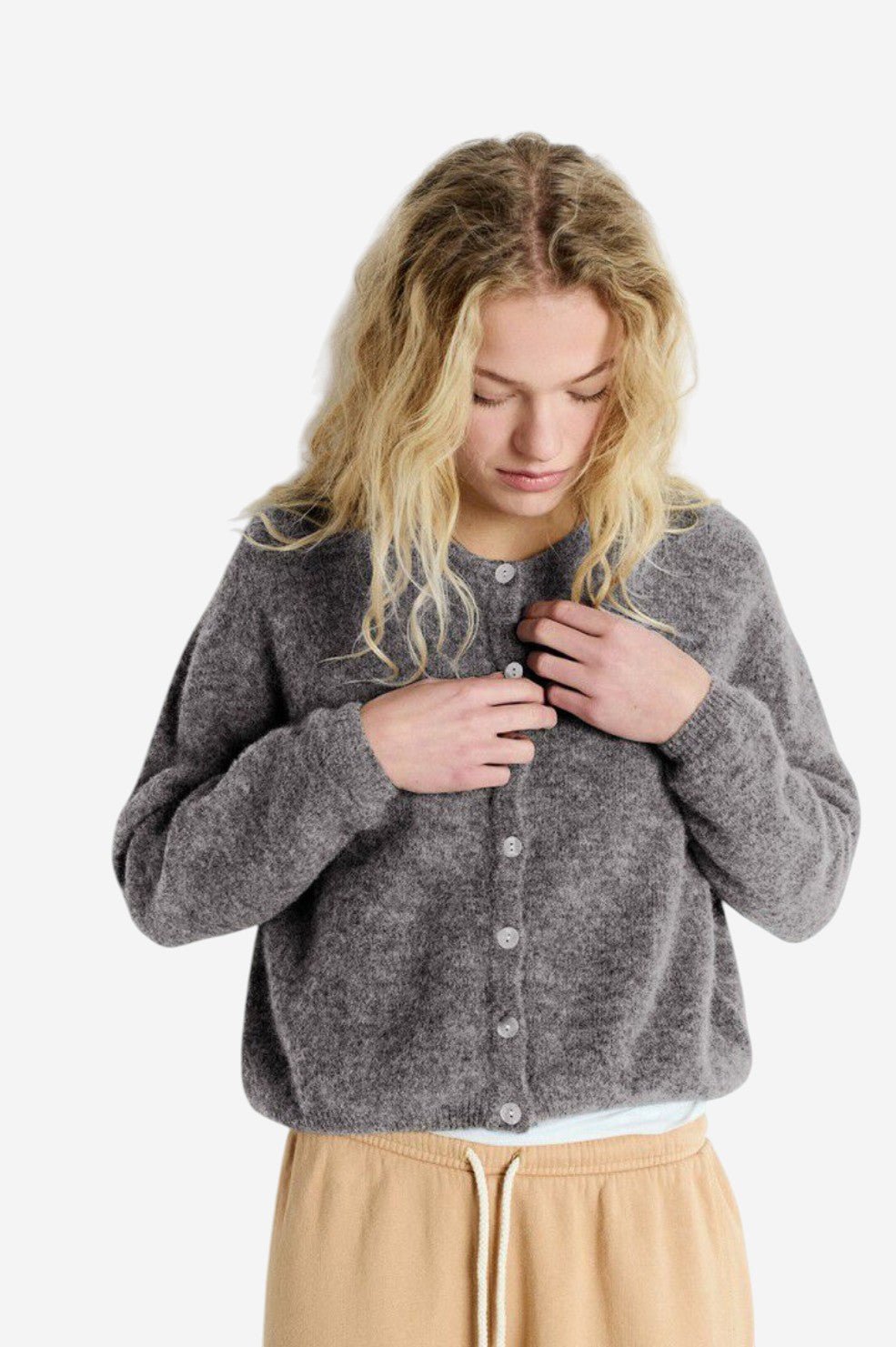 Vitow Cardigan - Steel