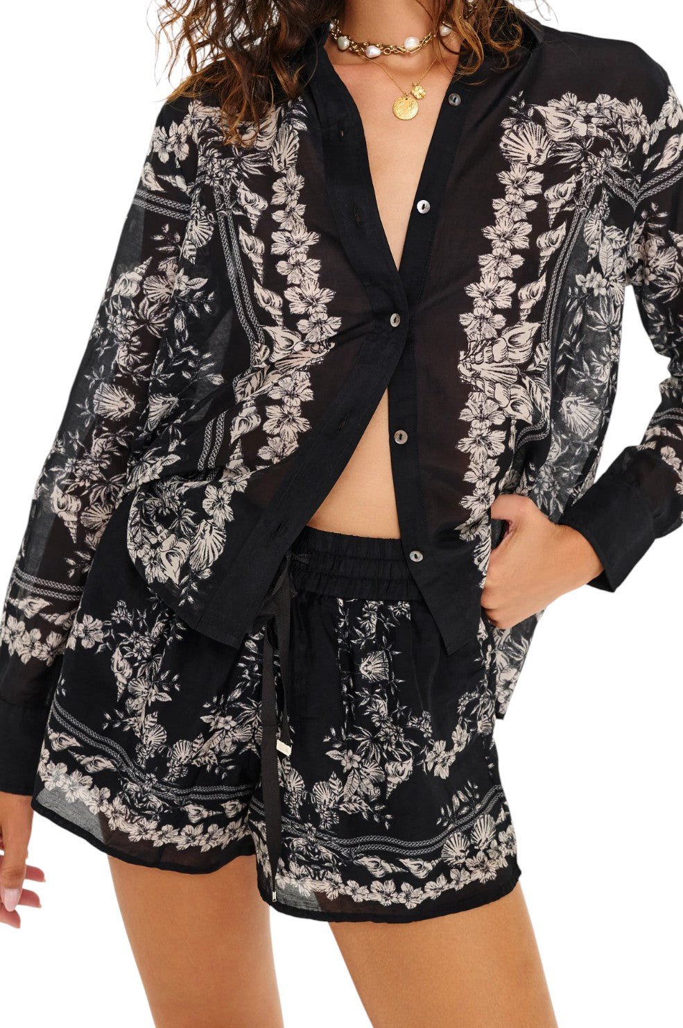 Oslo Short - Black Seaside Bandana - Image 4