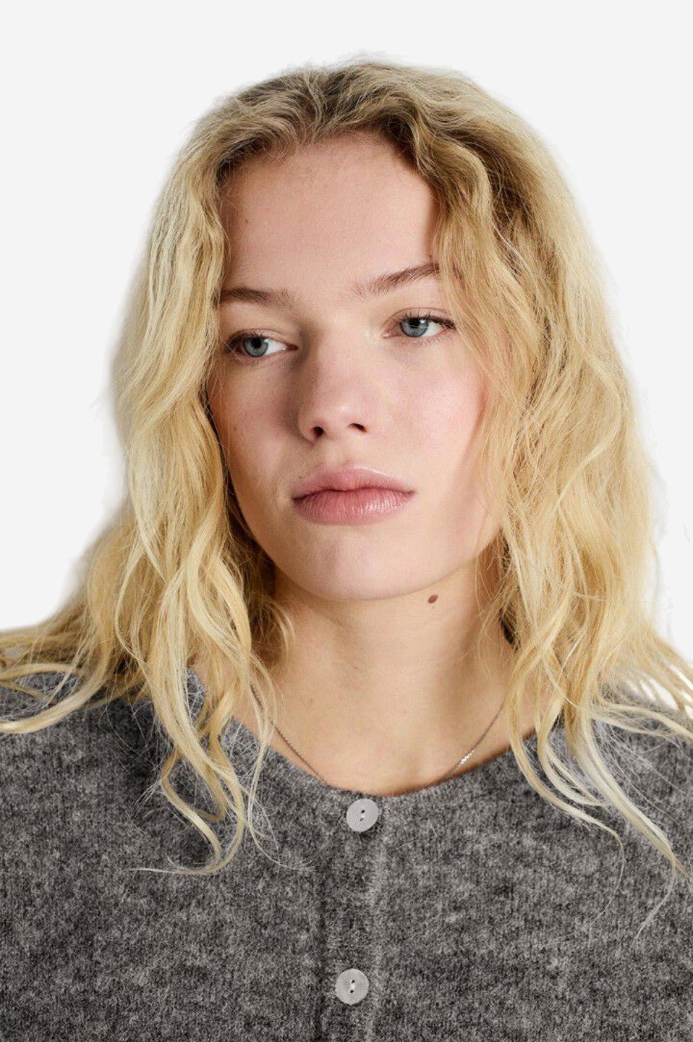 Vitow Cardigan - Steel - Image 2