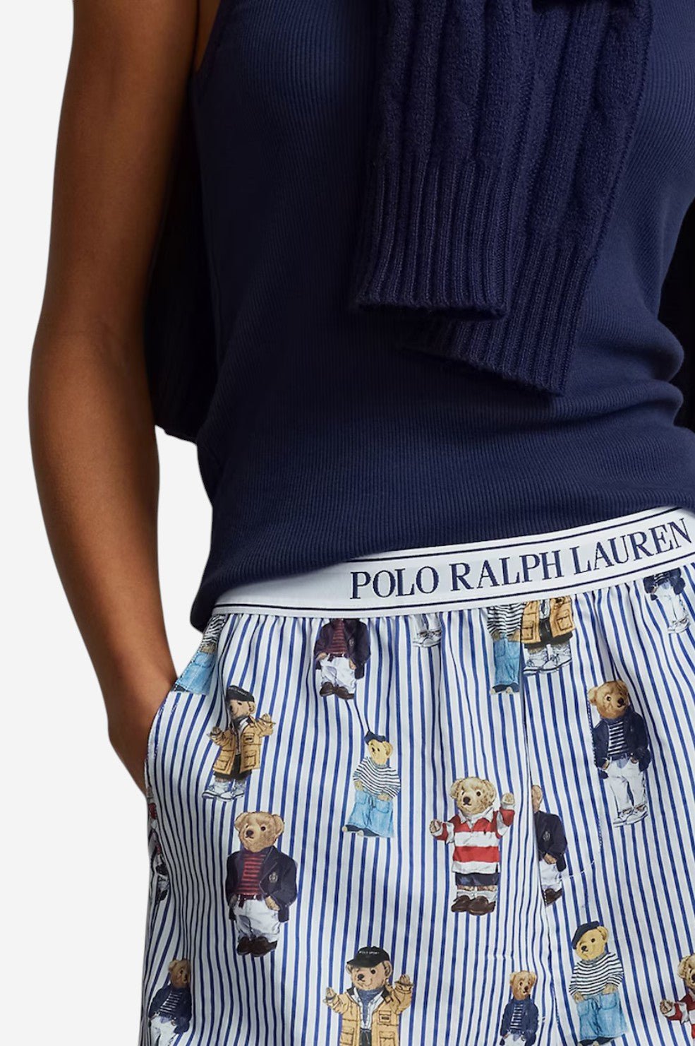 Sleep Boxer Allover Bear - Nautical Stripe - Image 3