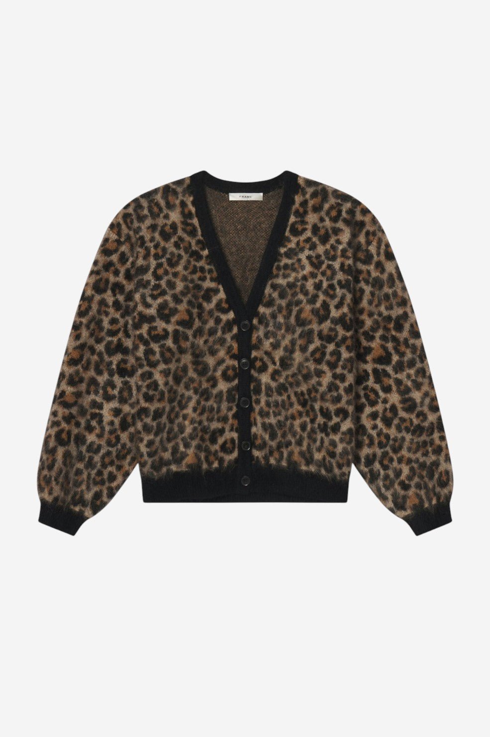 *PREORDER* The Brushed Cashmere Cardi - Leopard - Image 6
