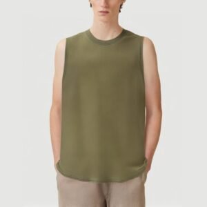 Men's summer sleeveless cotton vest