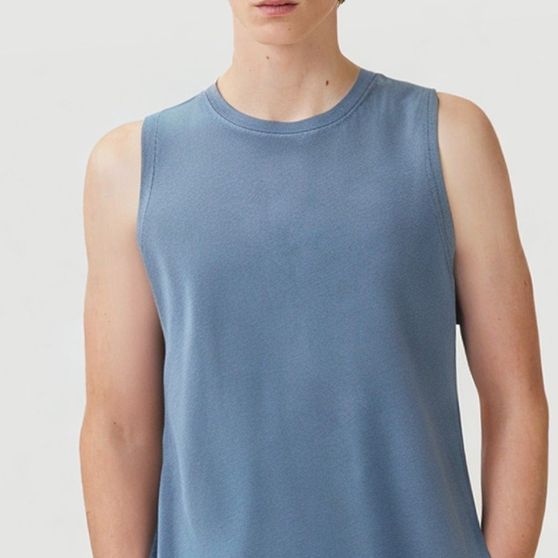 Men's high collar breathable sleeveless vest - Image 5