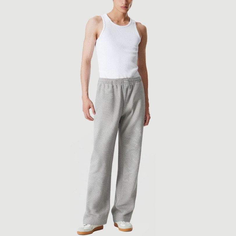 Elastic waist wide leg flared trousers - Image 5